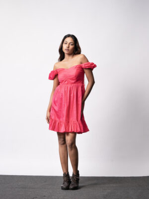 Sweetheart mini dress