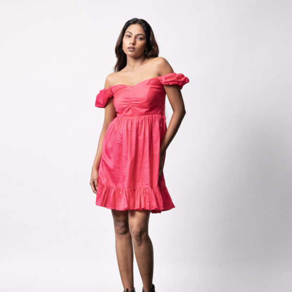 Sweetheart mini dress